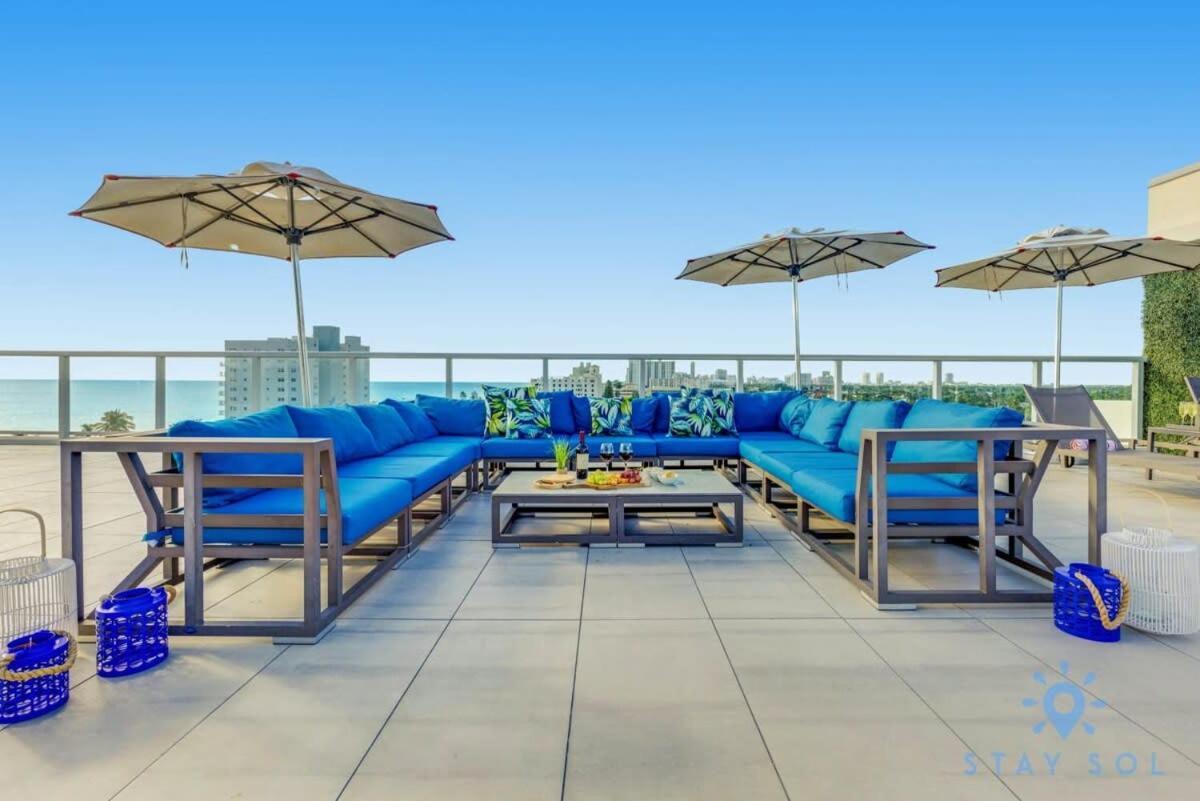 Tropical Oasis - Rooftop Pool- Near Beach - Gym Hollywood Eksteriør bilde