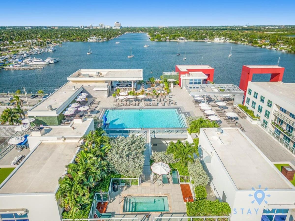 Tropical Oasis - Rooftop Pool- Near Beach - Gym Hollywood Eksteriør bilde